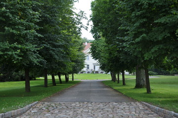 pałac w parku