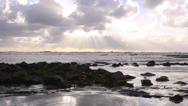 Atardecer en la Isla Mocha