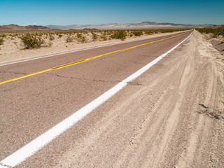 Route 66 Through the California Desert