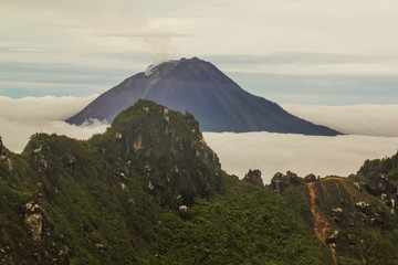 Gunung Sinabung Volcano