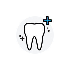 bank concept Isolated Line Vector Illustration editable Icon