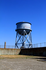 Water Tower at Alcatraz Island Federal Penitentiary