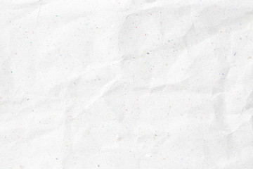 Crumpled white paper texture
