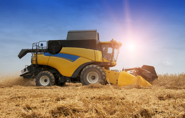 combine harvester