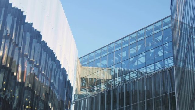 View of the Modern Office Building