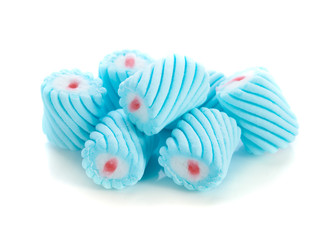 marshmallow isolated on white background