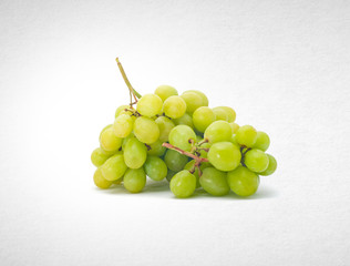 Grapes or green grapes on a background.