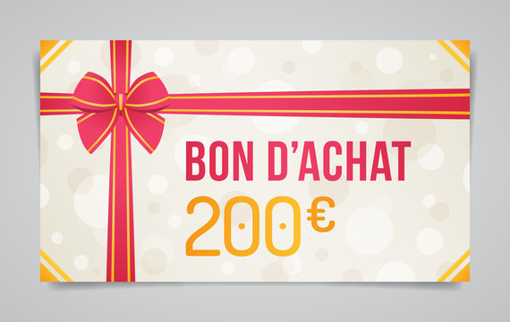 Bon d'Achat - 200 euros