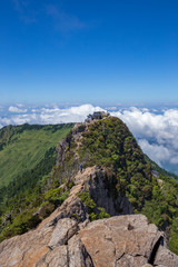Fototapeta premium 石鎚山（愛媛県）