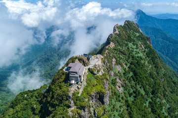 石鎚山（愛媛県）　空撮