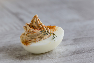 gourmet deviled egg