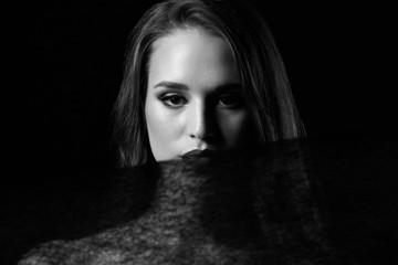 Fototapeta premium Beautiful woman portrait