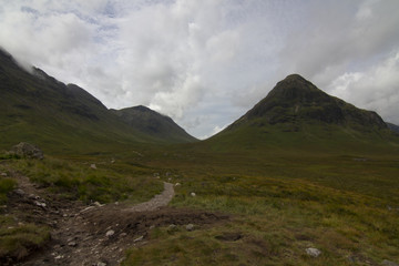 Fototapeta na wymiar Glen Coe - Schottisches Hochland