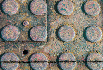 Old iron textured background