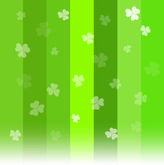 Clover Leaves Patrick�s Day Background