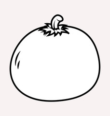 Tomato Vector Shape