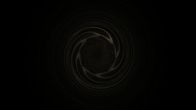 fractal radial pattern on the subject of science, technology and design