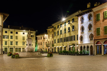 A night-time look at the beauties of Cividale del Friuli. UNESCO World Heritage Beauties
