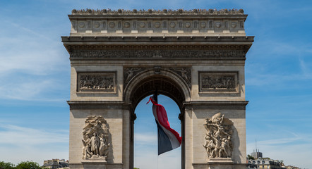 Fototapeta na wymiar Arco di Trionfo Parigi