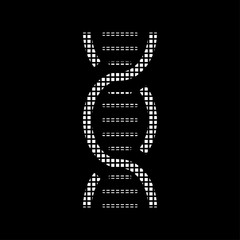 Pixel Icon - DNA - Medizin