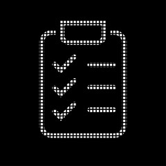Pixel Icon - Checkliste
