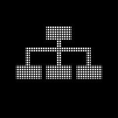 Pixel Icon - Stammbaum - Ablaufplan