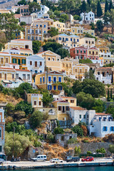 Symi island houses