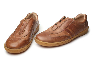 Brown shoes
