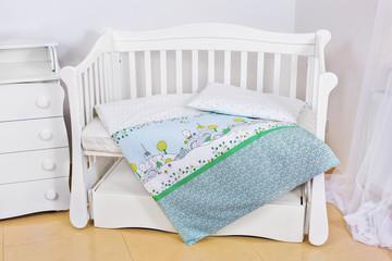 Baby room bedding crib