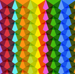 Rainbow Graphic Abstract Background