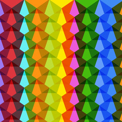 Fototapeta premium Rainbow Graphic Abstract Background