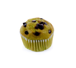 Cub cake, isolated on white background