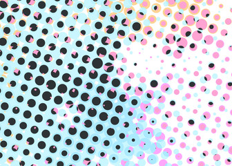 Vintage Dotted Abstract Pattern
