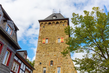 Bad Muenstereifel Werther Tor Befestigung  Satdttor, Stadtmauer Mittelalter Geschichte denkmalschutz