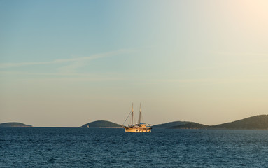 Sailing in Adriatic