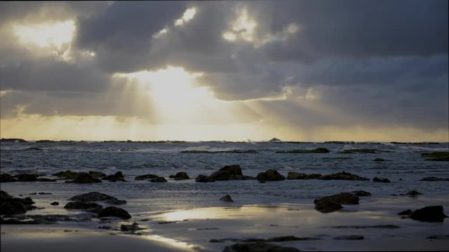 Atardecer en la Isla Mocha