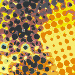 Urban Halftone Texture Background