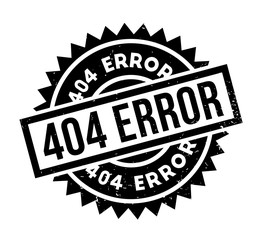 404 Error rubber stamp. Grunge design with dust scratches. Effects can be easily removed for a clean, crisp look. Color is easily changed.