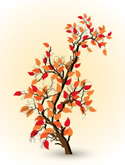 Autumn Branch Vector