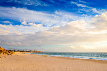 Fototapeta na wymiar O'Sullivan Beach at sunset, South Australia