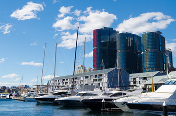 Fototapeta na wymiar Darling Harbour, Sydney, Australia