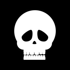 Skull illustration vector