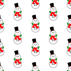 Snowman pattern illustration