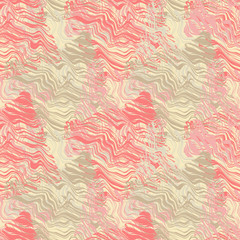 Fototapeta na wymiar Seamless background with abstract geometric pattern. Grunge texture. Textile rapport.