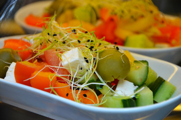 italian panini & starters - fresh italian food, panini, starters, crostini, diet, healthy meal, international cuisine