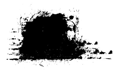 Abstract Grunge Splash Banner