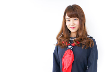 セーラー服 女子高生