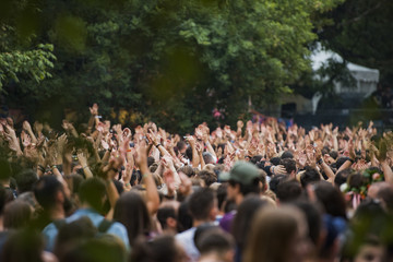 People at the concert