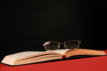 Book and optical glasses