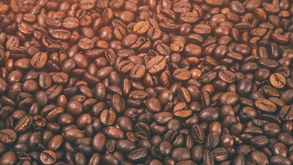 medium roasted fresh coffee beans